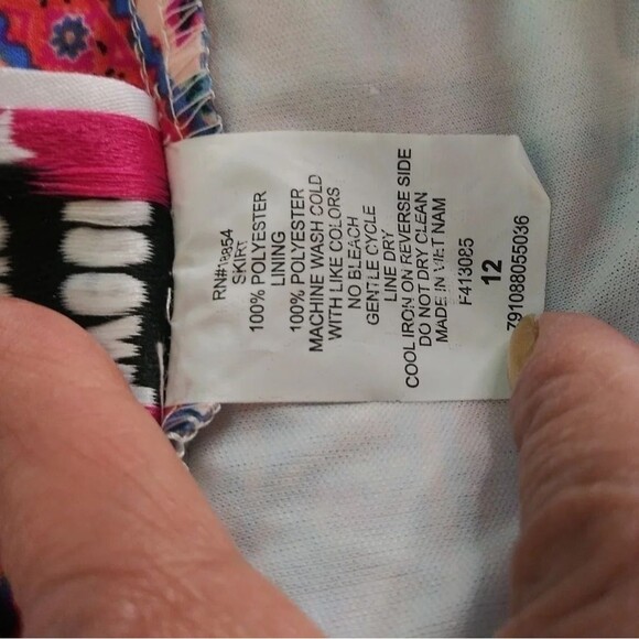 Tween Diva Girl Skirt  fullcolor Size 12 - Picture 12 of 14